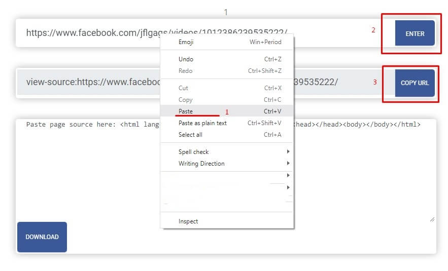 private facebook video downloader